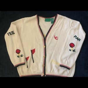 Liz Claiborne Golf Sweater Cardigan